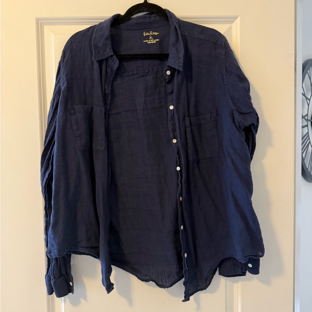 Women’s linen Button Down